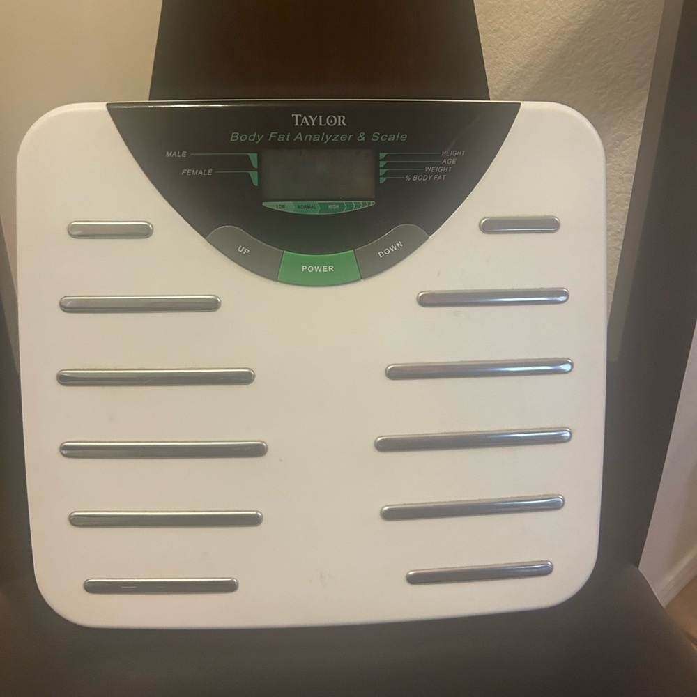 Taylor Body Fat Analyzer & Scale